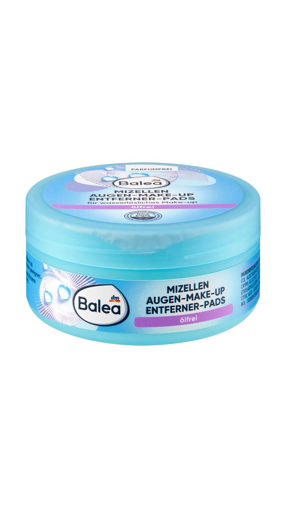 Balea Démaquillant serviettes micellaires sans huile, 50 pcs