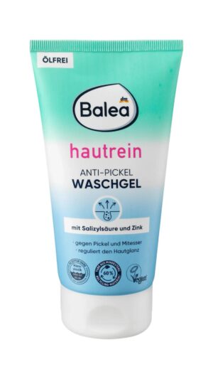 Balea - Gel nettoyant anti-boutons peau pure