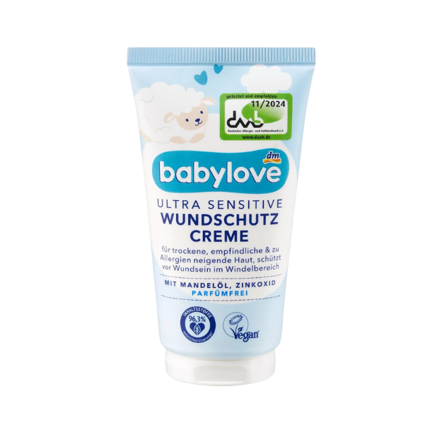 Crème protectrice anti-irritation - Babylove Ultra Sensitive