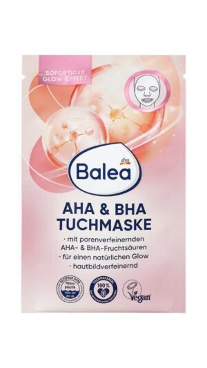 Masque en feuille AHA & BHA, 1 pièce