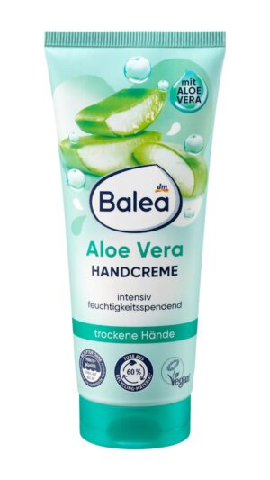 Crème pour les mains à l'aloe vera, 100 ml