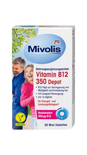 Vitamine B12 350 Dépôt, 30 mini comprimés, 6 g