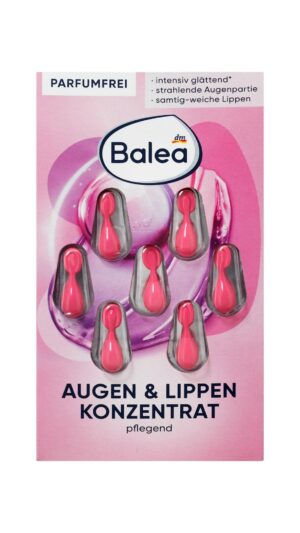 Concentré Yeux et Lèvres, 7 pièces