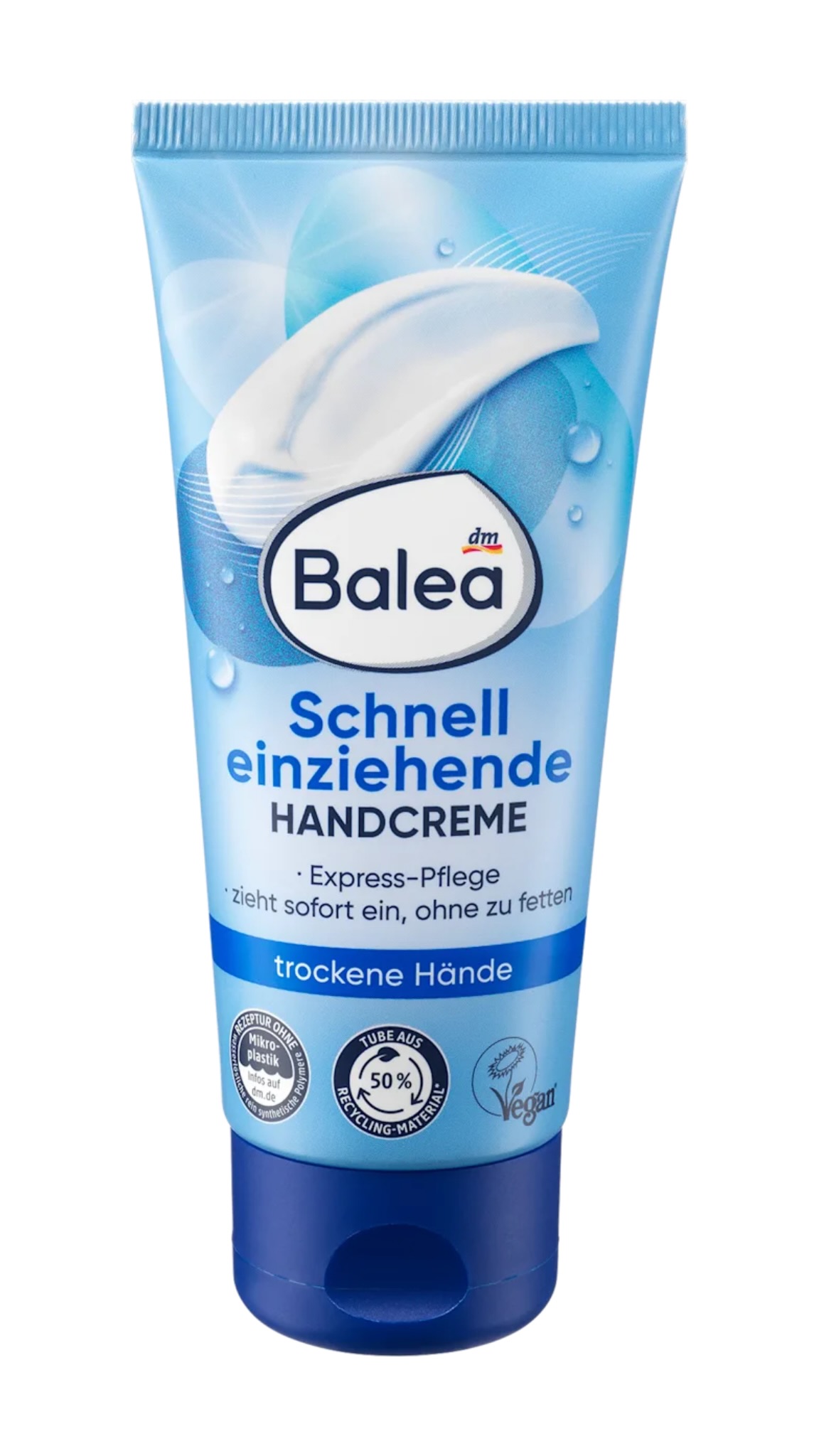 Crème pour les mains à absorption rapide pour peaux sèches, 100 ml