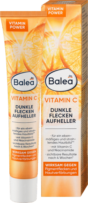 Crème visage à la vitamine C éclaircissante pour les taches brunes, 50 ml